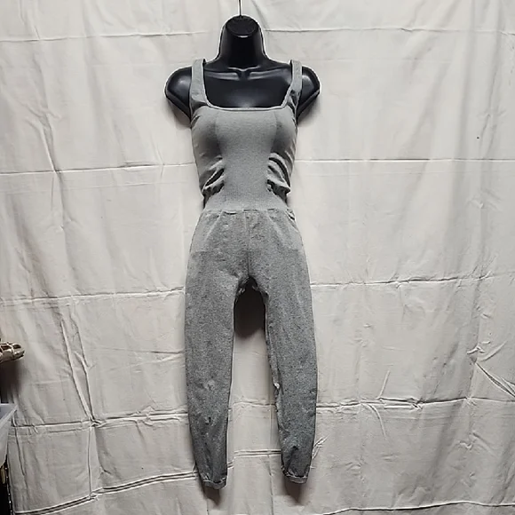 FREE PEOPLE - MOVEMENT Gray Women's Jumpsuit, M/L - Picture 2 of 4